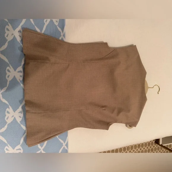 NWT Zara Buttoned Plaid Top - Picture 5 of 5